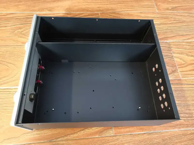 NEW Preamplifier chassis Amplifier aluminum panel Iron body Enclosure