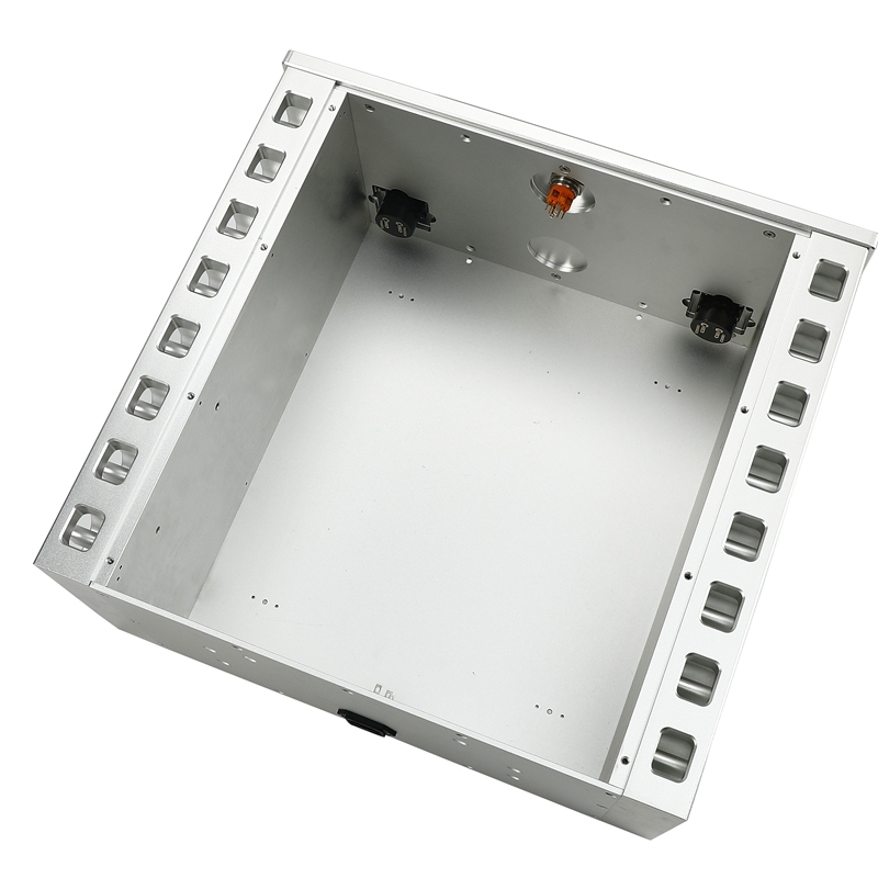 CJ-181 Deluxe aluminum Enclosure Class A Power Amplifier Chassis Big Case DIY Box For Audio Amp 438*200*410mm