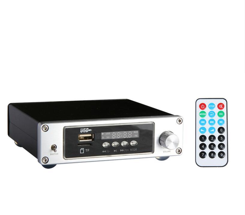 DP2 bluetooth 4.0 nondestructive player digital power amplifier support SD TF U disk 100W*2
