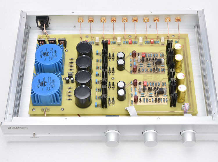 Based on SPECTRAL DMC12 circuit Low Distortion Preamplifier DMC-12 With ALPS27 Potentiometer