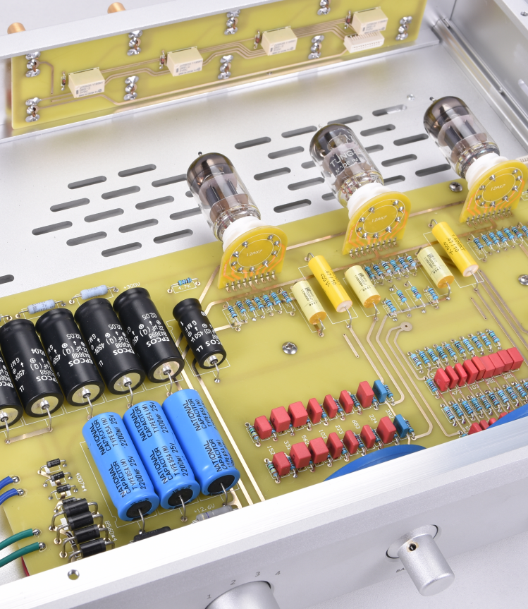 New Finished MC22 preamplifier HiFi ECC83 tube pre-amp With high and low tone adjustment