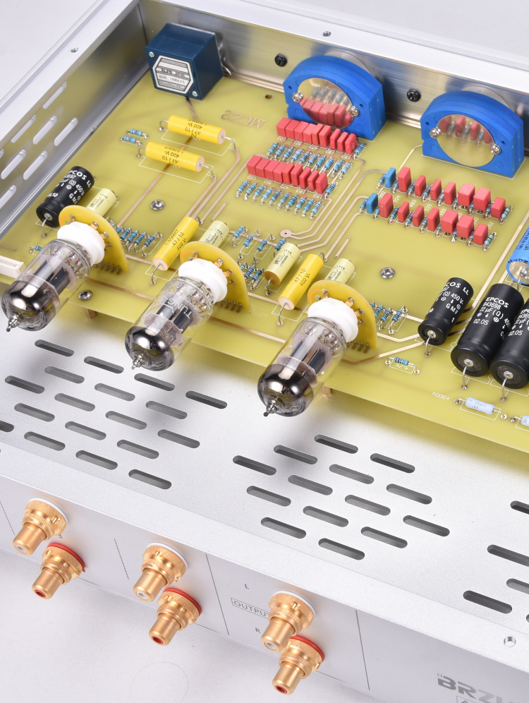 New Finished MC22 preamplifier HiFi ECC83 tube pre-amp With high and low tone adjustment