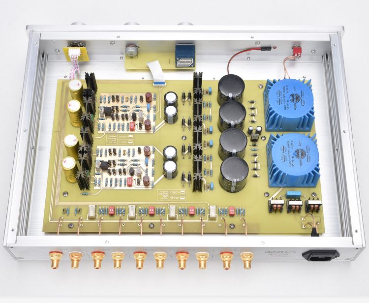 Based on SPECTRAL DMC12 circuit Low Distortion Preamplifier DMC-12 With ALPS27 Potentiometer