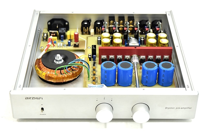 Refer to Bryston BP-26 Circuit Preamplifier Low Distortion Large Dynamic Full Balance Preamp Amfplifier RCA XLR Inport
