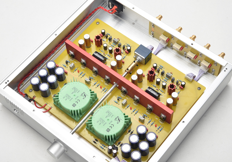 Hifi JC2 Full Symmetry FET Stereo Preamplifier Base On MARK LEVINSON JC-2 Preamp Circuit