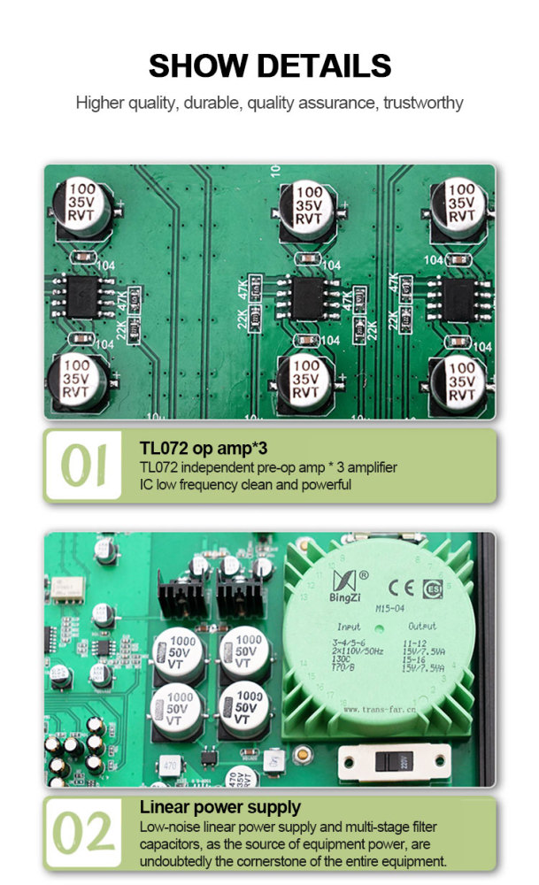 DT02 5.1 Channel Preamp Amplifier Bluetooth 5.0 APP Remote Control With Lossless Music Home Player