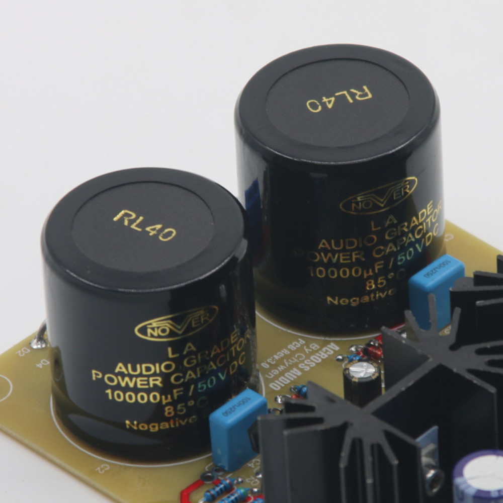 Based on Mark Levinson Circuit HiFi Audio Amplifier DC Dual Voltage Regulated Power Supply Board Kit DC+/-15V to +/- 32V