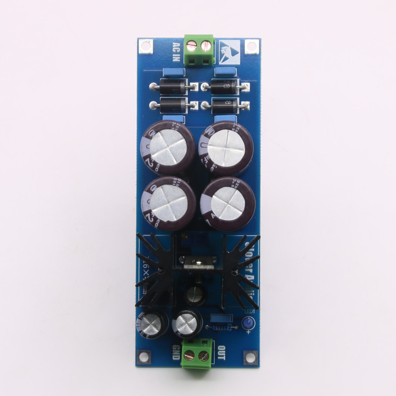 Assembled LT1084 High-power Linear Adjustable Regulated DC Power Supply Board HIFI Linear PSU Finished Board