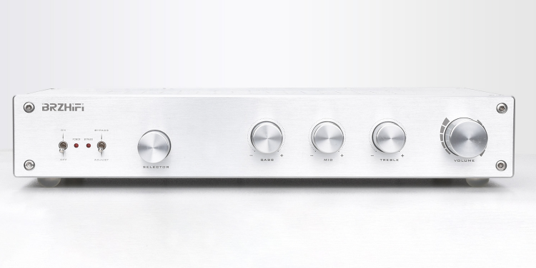 Preamp Amp Audiophile Grade Pure Class A Tone AMP New FV2020 High Middle and Bass Three Frequency Bands Preamplifier OPA1611