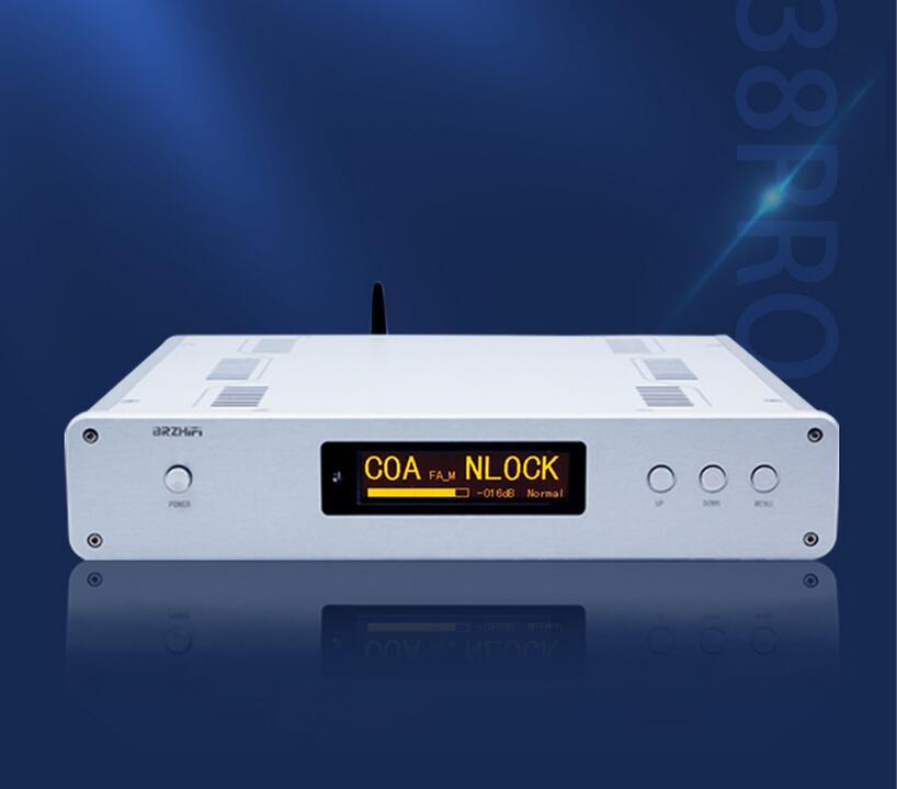 DC-300 Ultimate Dual Core ES9038PRO DAC Decoder USB Interface CSR8675 Bluetooth-compatible 5.0 Remote Control Amp