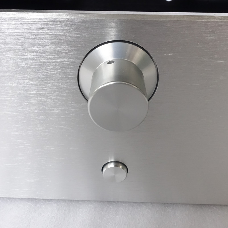 High quality full Aluminum power amplifier DIY Enclosure HIFI amp Chassis with volume knob 240*120*257mm