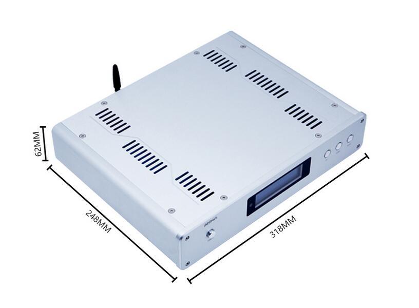 DC-300 Ultimate Dual Core ES9038PRO DAC Decoder USB Interface CSR8675 Bluetooth-compatible 5.0 Remote Control Amp