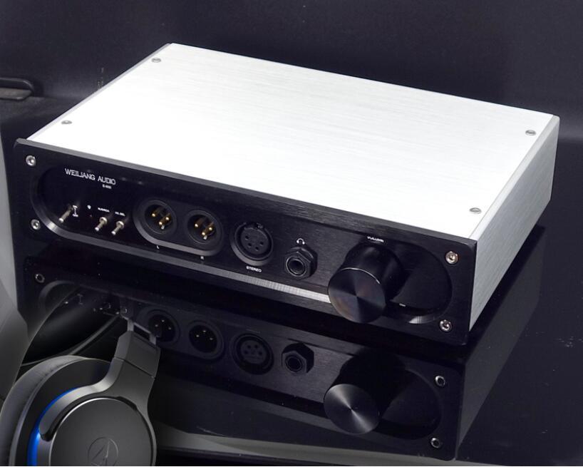 Finished E600 Fully Balanced Headphone Amplifier XLR Low distortion Headphone Amp New