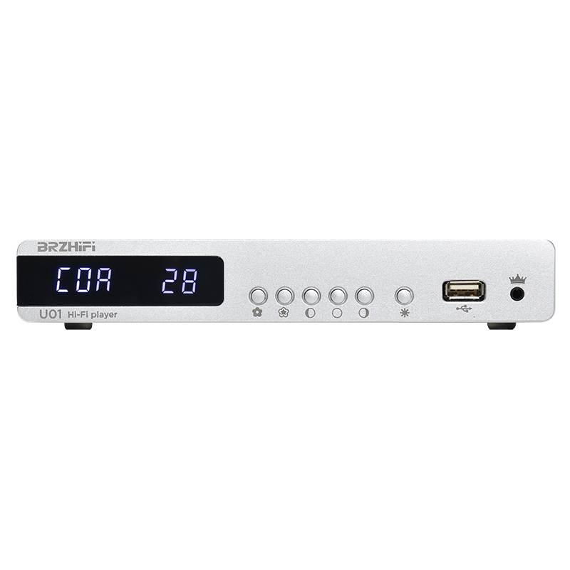 U01 Lossless Player 9038 Decode USB Disk Digital Turntable Coaxial Fiber Bluetooth Car Mobile Phone APP JRC-5532DD