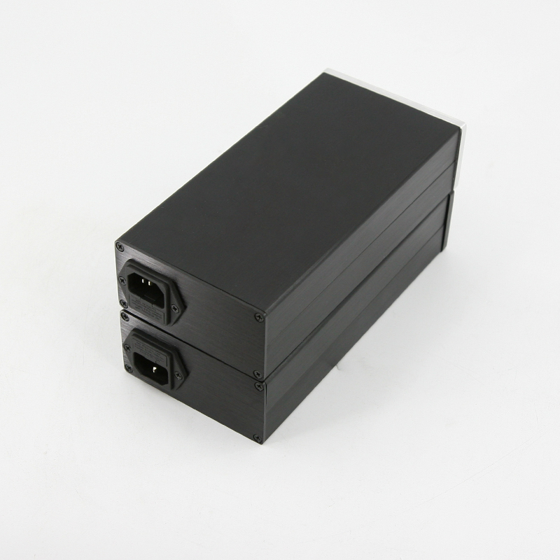 BZ1005 All Aluminum Amplifier Chassis Mini Preamp Case Linear Power Supply Box PSU Enclosure 102*50*208MM
