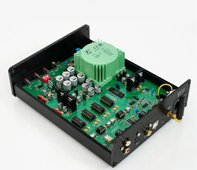 Pcm56 Stack Dual Parallel PCM56 + DF1700 Bluetooth 5.0 Decoder HiFi DAC With Fiber ...