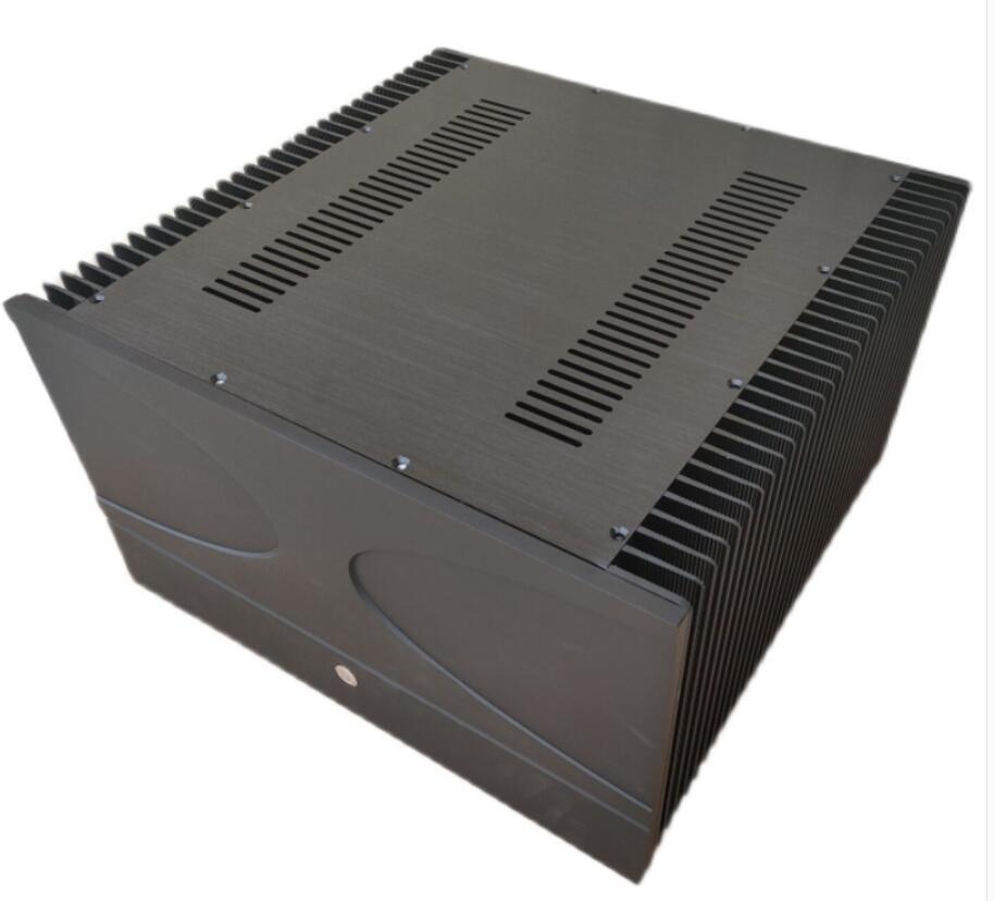 Big space full Aluminum Hi End Rear Class A Audio Power Amplifier Housing DIY chassis 430*250*415mm