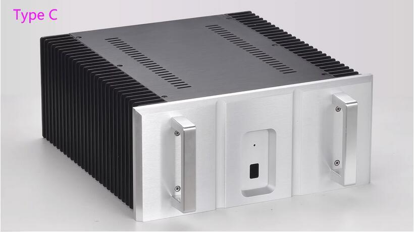 3415 Full aluminum amplifier chassis Class A hifi DIY Case Hi-End Box Amp Enclosure with heatsink JC3 circuit can be installed