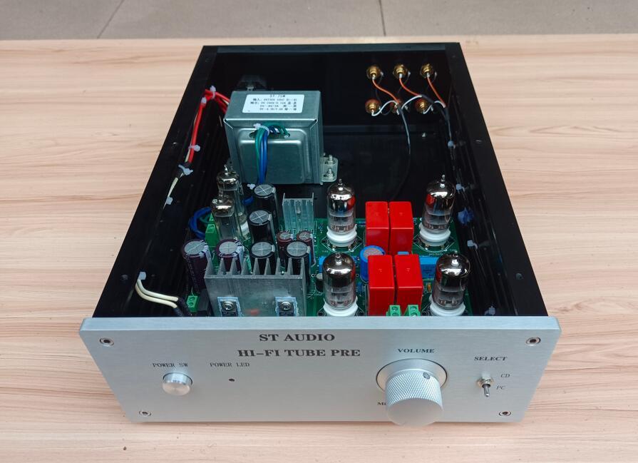 Reference Marantz7 Circuit hifi tube preamplifier with 6Z4 or 6X4 ECC83 tubes