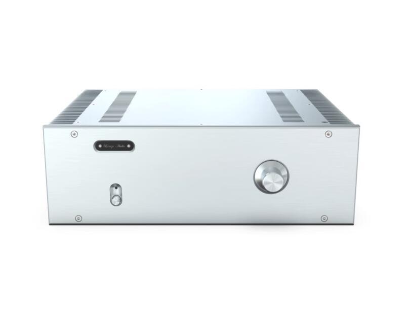 Full Aluminum Housing Amplifier Chassis Class A Amp Silver Case BZ3612A With heatsink
