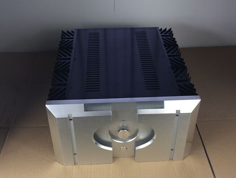 XA160 Big Aluminum Chassis PASS Class A Power Amplifier Enclosure DIY Case Hi-End Box