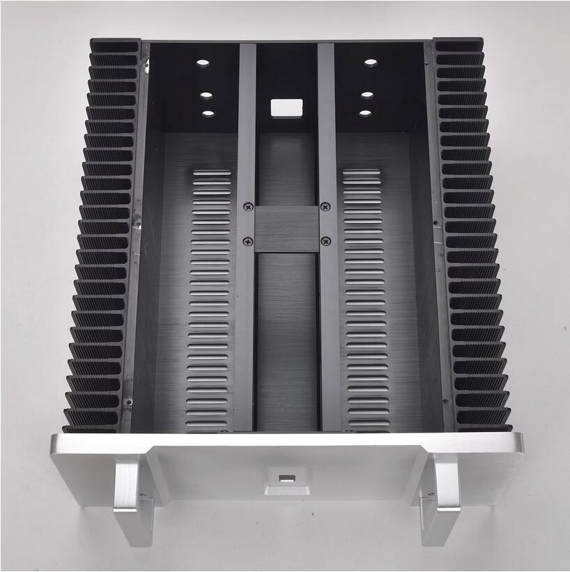 3415 Full aluminum amplifier chassis Class A hifi DIY Case Hi-End Box Amp Enclosure with heatsink JC3 circuit can be installed