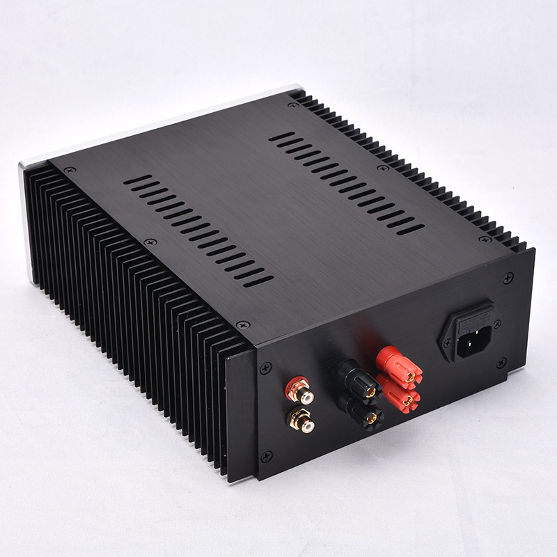2109 Full aluminum power amplifier chassis preamplifier enclosure DAC box 212*90*257mm with RCA terminals