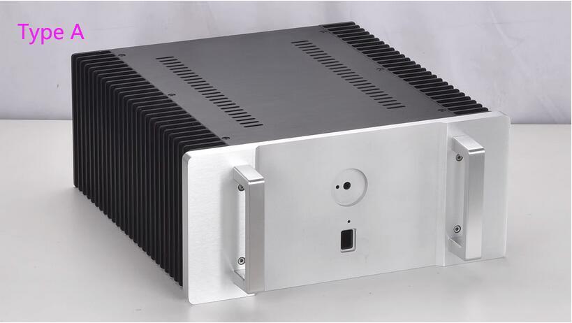 3415 Full aluminum amplifier chassis Class A hifi DIY Case Hi-End Box Amp Enclosure with heatsink JC3 circuit can be installed