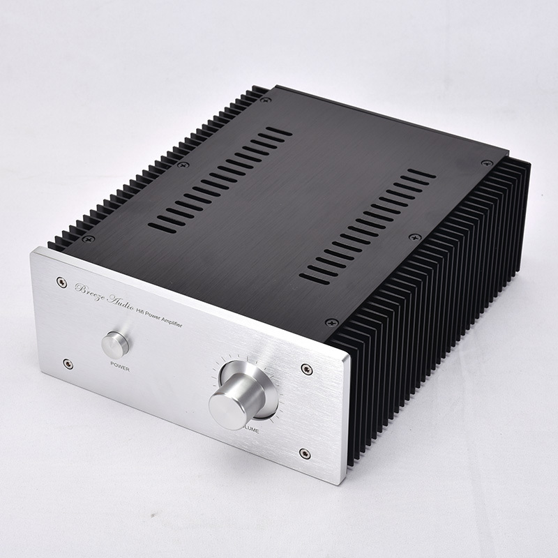 2109 Full aluminum power amplifier chassis preamplifier enclosure DAC box 212*90*257mm with RCA terminals