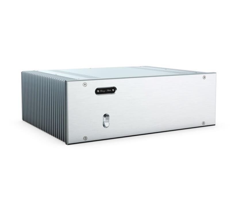 Full Aluminum Housing Amplifier Chassis Class A Amp Silver Case BZ3612A With heatsink