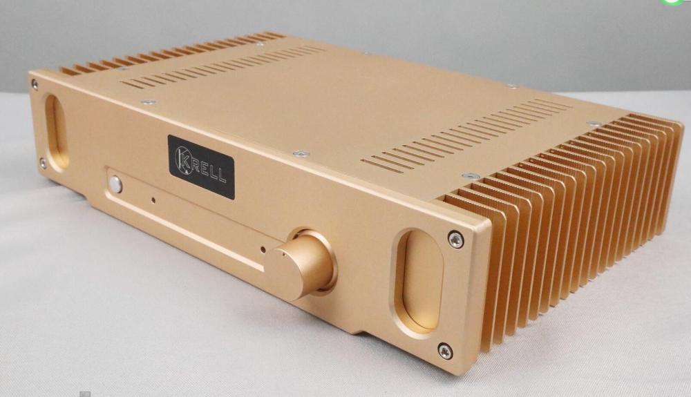 New All Aluminum Class A 1969 Amplifier Chassis hifi DIY Box Suitable For LM3886 / TDA7293 with heatsink
