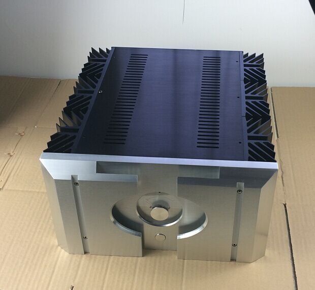 XA160 Big Aluminum Chassis PASS Class A Power Amplifier Enclosure DIY Case Hi-End Box
