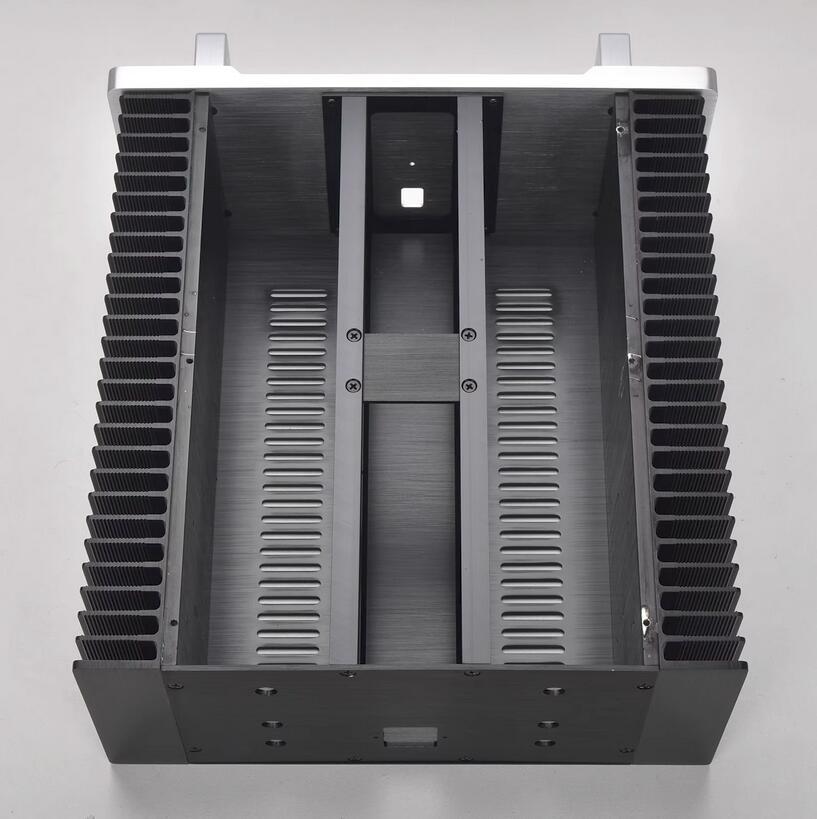 3415 Full aluminum amplifier chassis Class A hifi DIY Case Hi-End Box Amp Enclosure with heatsink JC3 circuit can be installed