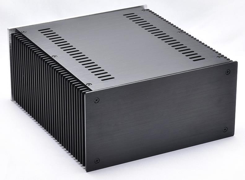 Full aluminum DIY 2412B power amplifier chassis class A enclosure for 1969,PASS AM,QUAD405 board HIFI PSU box