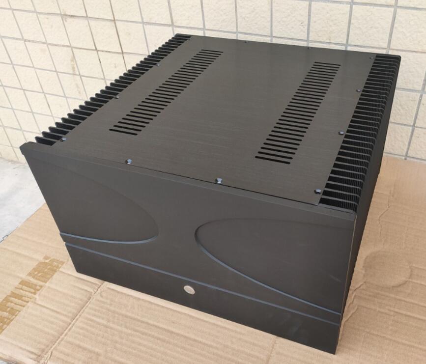 Big space full Aluminum Hi End Rear Class A Audio Power Amplifier Housing DIY chassis 430*250*415mm