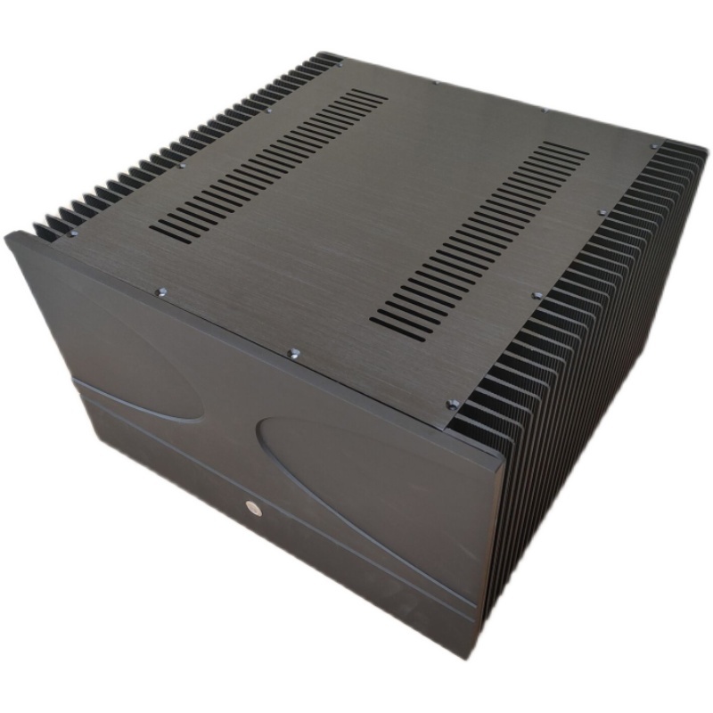 Big space full Aluminum Hi End Rear Class A Audio Power Amplifier Housing DIY chassis 430*250*415mm