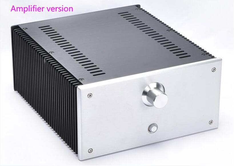 Full aluminum DIY 2412B power amplifier chassis class A enclosure for 1969,PASS AM,QUAD405 board HIFI PSU box