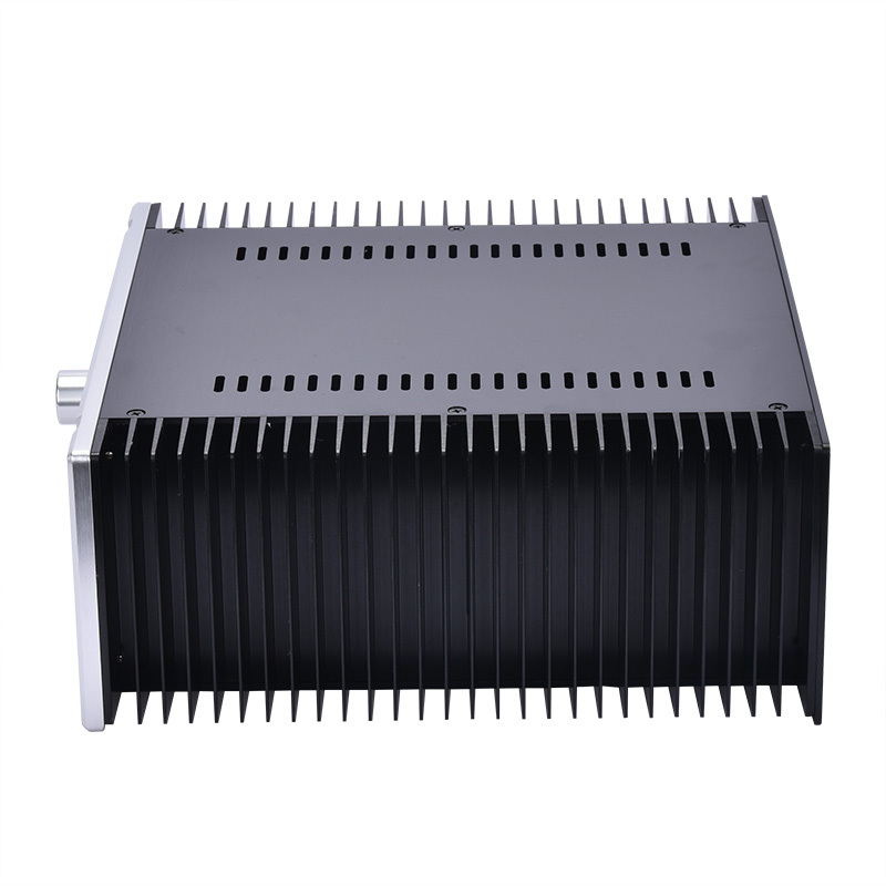 3213 Aluminum Preamplifier Enclosure/DAC Case/class A Amplifier Chassis Audio amp box with heatsink