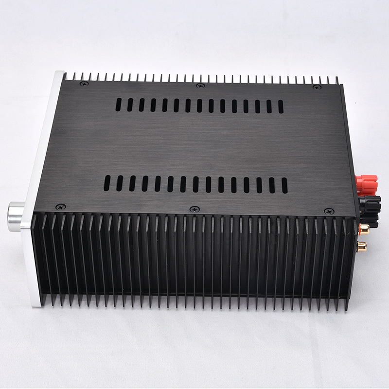 2109 Full aluminum power amplifier chassis preamplifier enclosure DAC box 212*90*257mm with RCA terminals