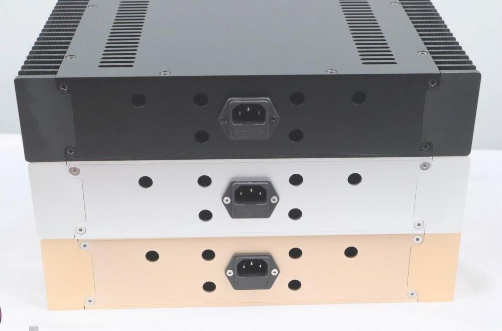 New All Aluminum Class A 1969 Amplifier Chassis hifi DIY Box Suitable For LM3886 / TDA7293 with heatsink