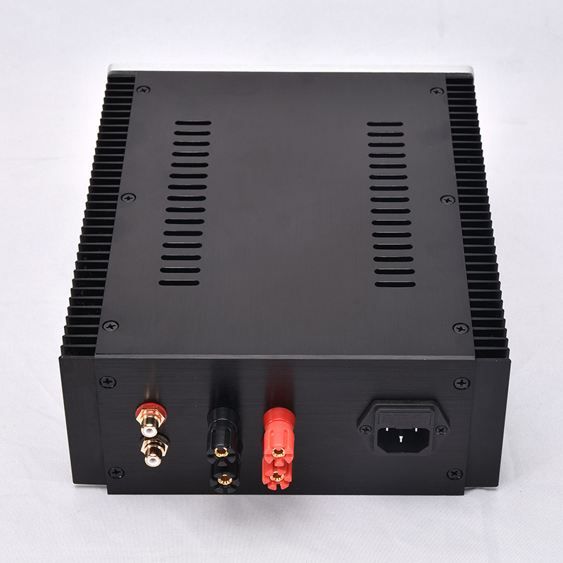 2109 Full aluminum power amplifier chassis preamplifier enclosure DAC box 212*90*257mm with RCA terminals