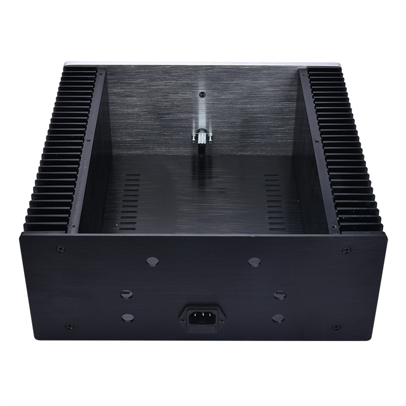 3213 Aluminum Preamplifier Enclosure/DAC Case/class A Amplifier Chassis Audio amp box with heatsink