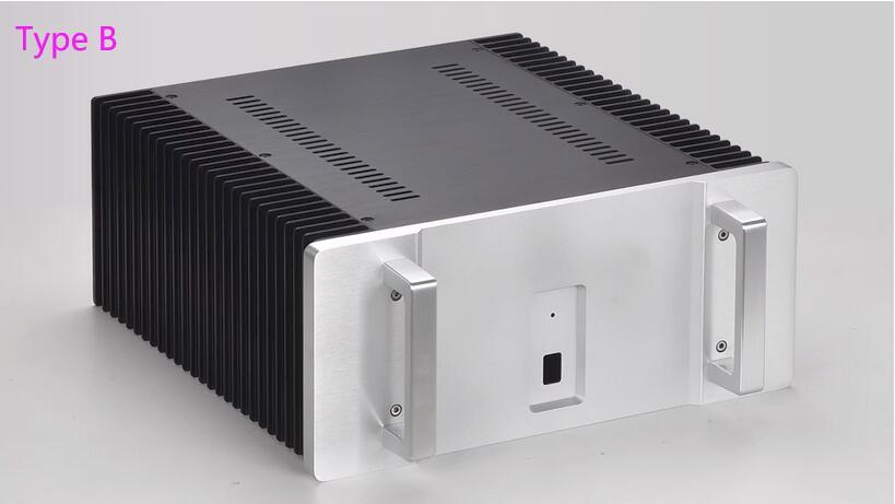 3415 Full aluminum amplifier chassis Class A hifi DIY Case Hi-End Box Amp Enclosure with heatsink JC3 circuit can be installed