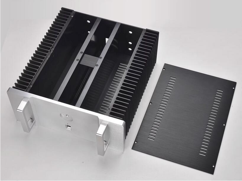 3415 Full aluminum amplifier chassis Class A hifi DIY Case Hi-End Box Amp Enclosure with heatsink JC3 circuit can be installed