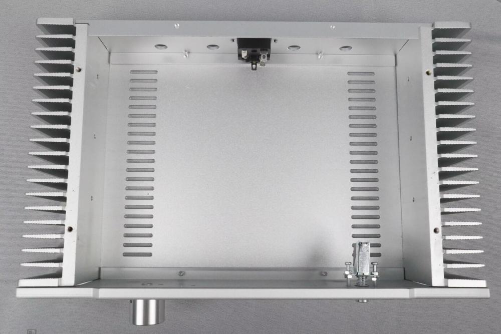 New All Aluminum Class A 1969 Amplifier Chassis hifi DIY Box Suitable For LM3886 / TDA7293 with heatsink