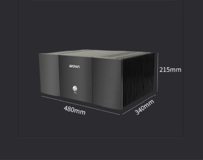 ML09 class AB pure post amplifier chassis hifi DIY box Power Amp Case