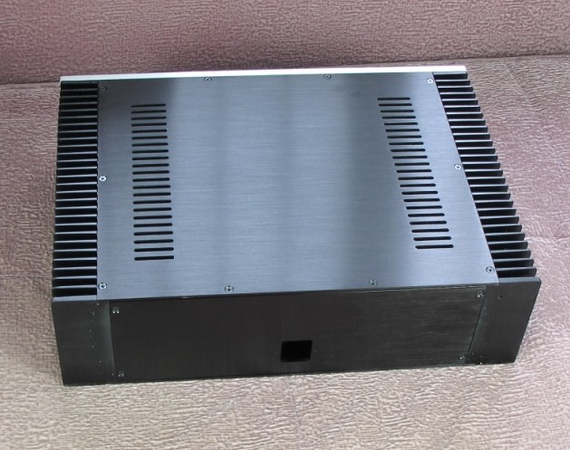BZ4312 Full Aluminum Chassis Power Amplifier Case Class A Enclosure hifi DIY Powersupply box 430X120X311MM