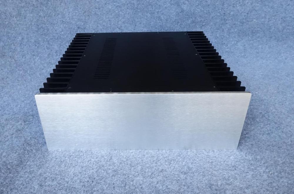 4315F Full Aluminum enclosure Preamp chassis class A  Power amplifier case/HIFI DIY box size 430*150*414mm