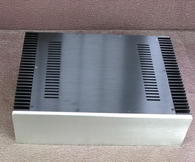BZ4312 Full Aluminum Chassis Power Amplifier Case Class A Enclosure hifi DIY Powersupply box 430X120X311MM
