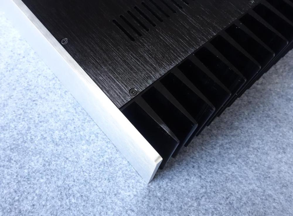 4315F Full Aluminum enclosure Preamp chassis class A  Power amplifier case/HIFI DIY box size 430*150*414mm